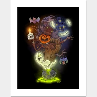 Spooky Stack! Posters and Art